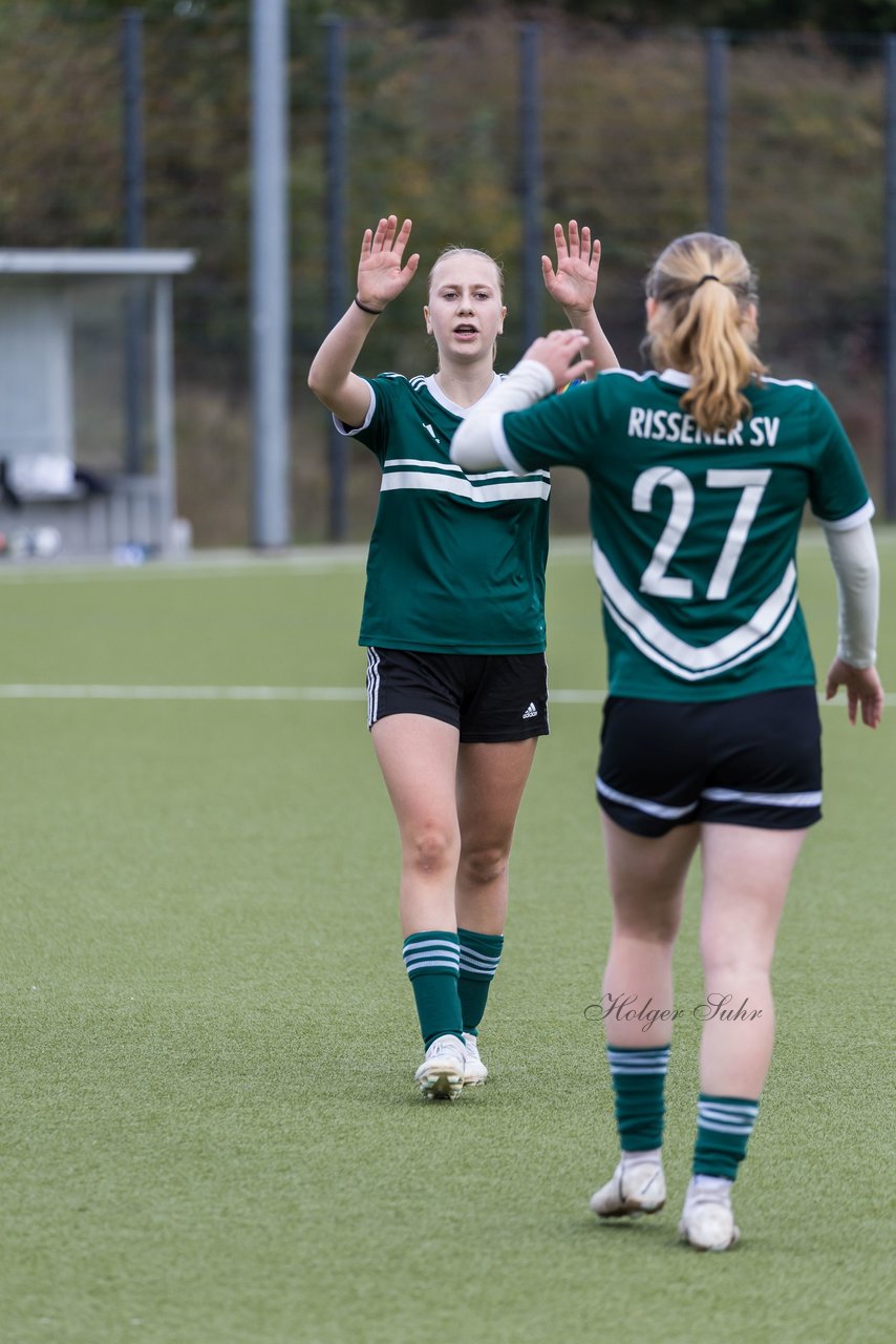 Bild 390 - wU19 Rissener SV - VfL Pinneberg : Ergebnis: 9:1